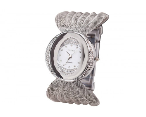 Часы наручные Baohe JA010 - цвет серебристый, металлический ремешок