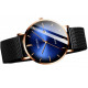 Часы наручные Belushi B-010 - цвет черный, металлический ремешок