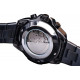 Часы наручные Forsining 428 - цвет черный, металлический браслет